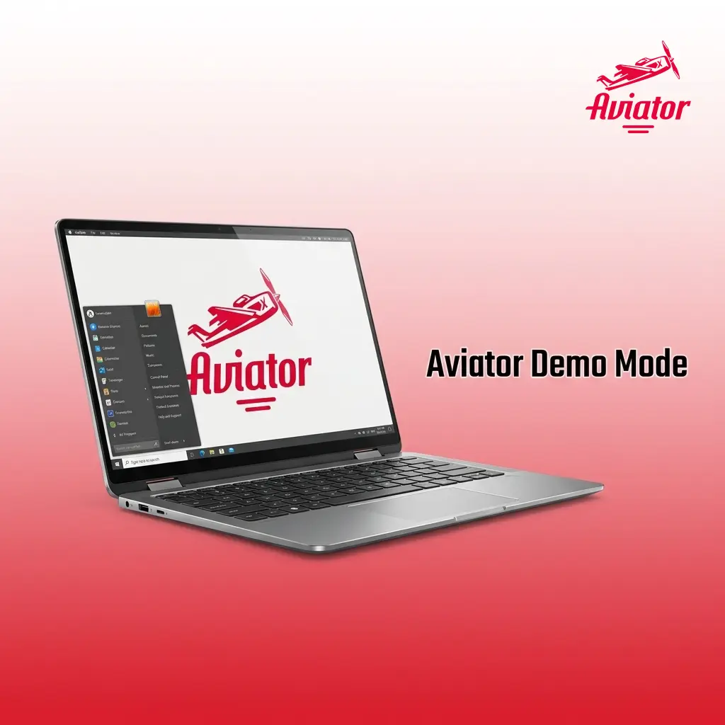 Aviator demo mode gameplay showing virtual credits, multiplier graph, and cashout controls in a browser-based interface