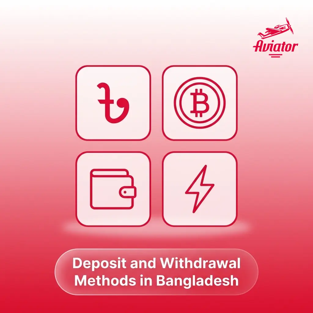 Deposit and withdrawal methods in Bangladesh including bKash, Nagad, Rocket, USDT, and other casino payment options
